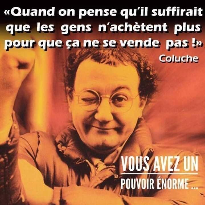 Petites phrases de coluche